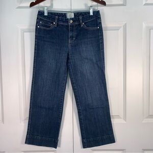 White House Black Market Ankle Cropped Jeans